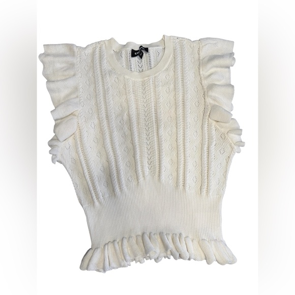 Express Tops - Express White Knit Top